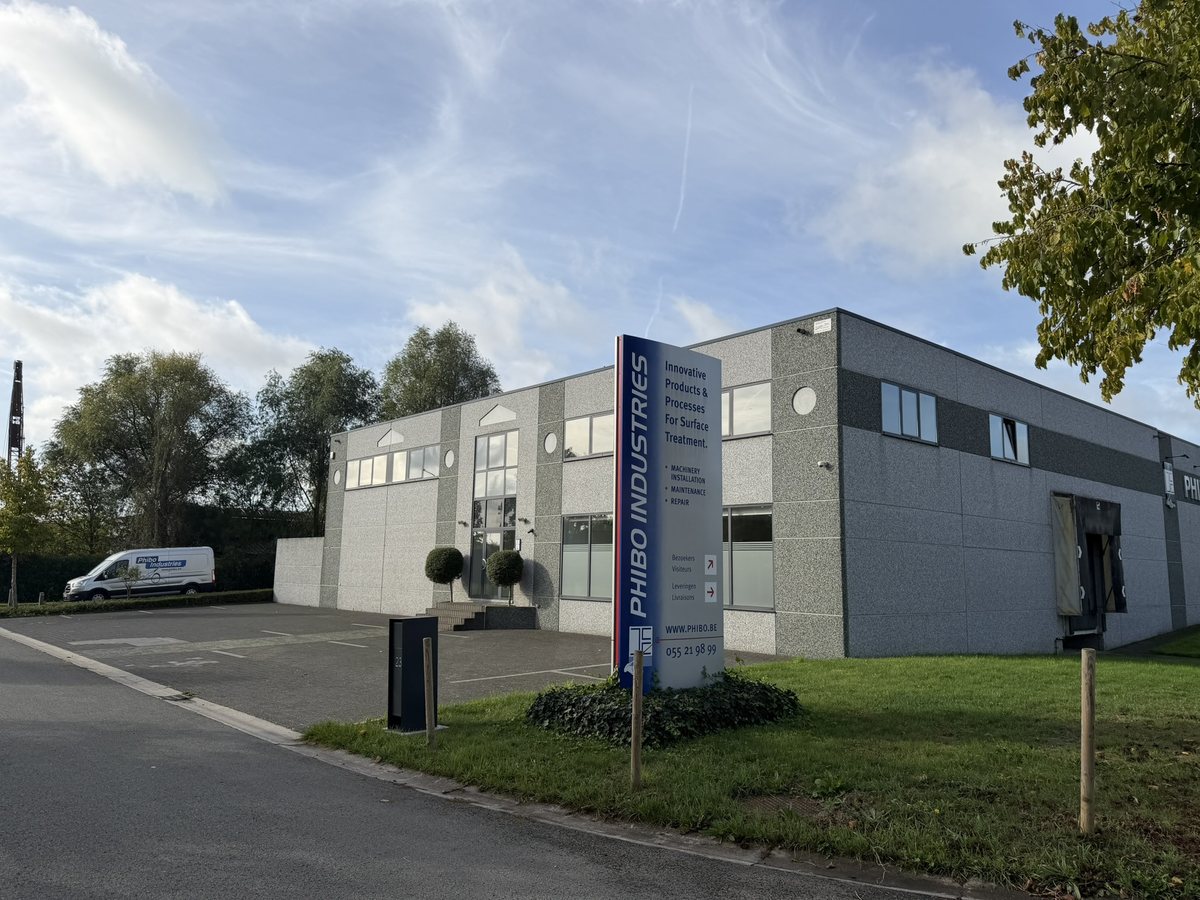 The Phibo Industries building in Ronse, Belgium
