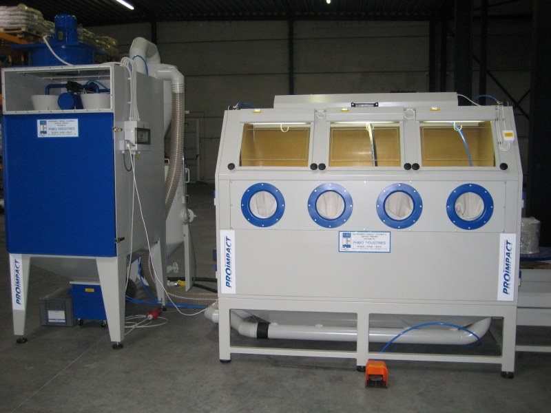 Blast cabinet PRO 2510 for larger parts