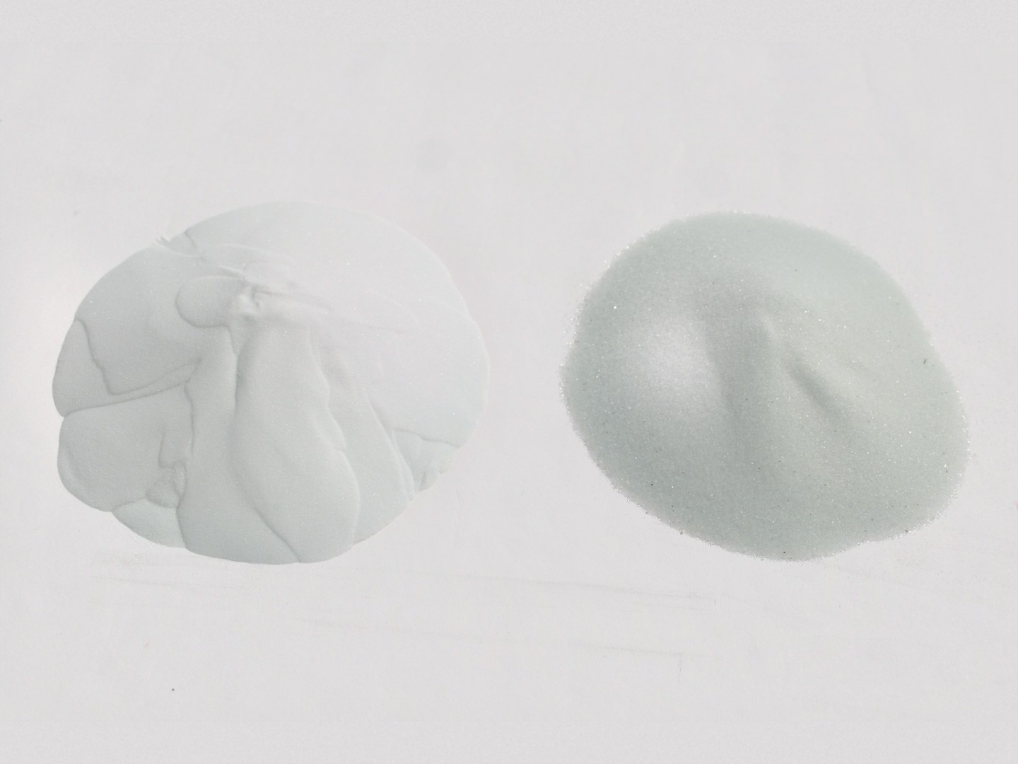 Glass beads blasting media, round and iron-free