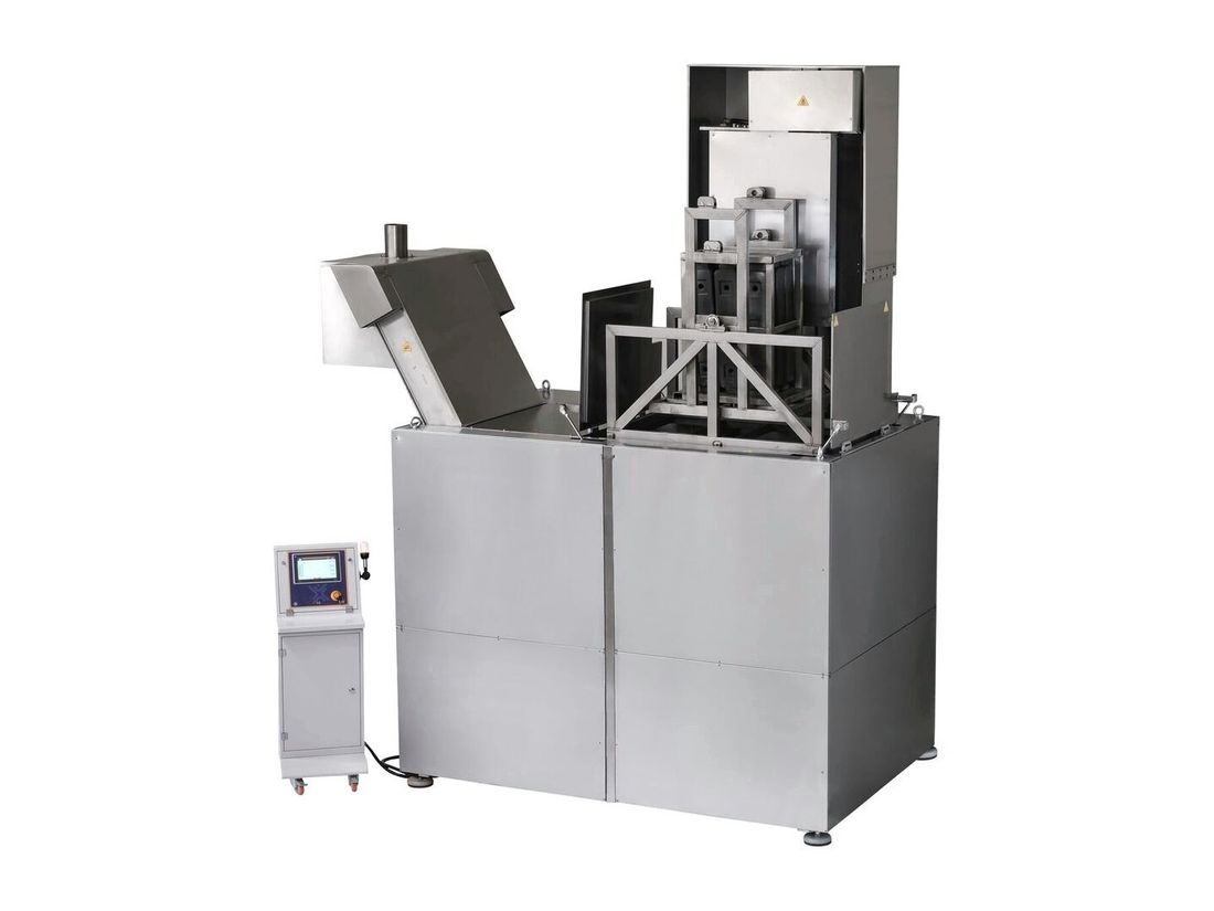 Fully automatic immersion parts washer D Pro with chip discharge, lifting frame and control column