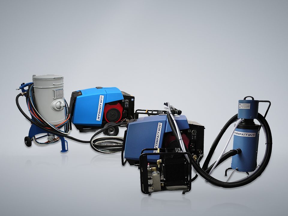 Mobiele straalsystemen van Phibo: het MCS² luchtgomsysteem en het MVS² stofvrij straalsysteem